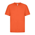 Orange - Front - Casual Classic Mens Ringspun Tee