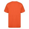 Orange - Side - Casual Classic Mens Ringspun Tee