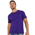 Purple - Back - Casual Classic Mens Ringspun Tee