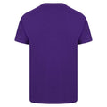 Purple - Side - Casual Classic Mens Ringspun Tee
