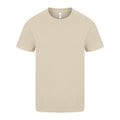 Sand - Front - Casual Classic Mens Ringspun Tee