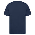 Navy - Side - Casual Classics Mens Premium Ringspun Tee