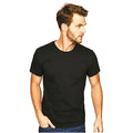Black - Back - Casual Classics Mens Premium Ringspun Tee