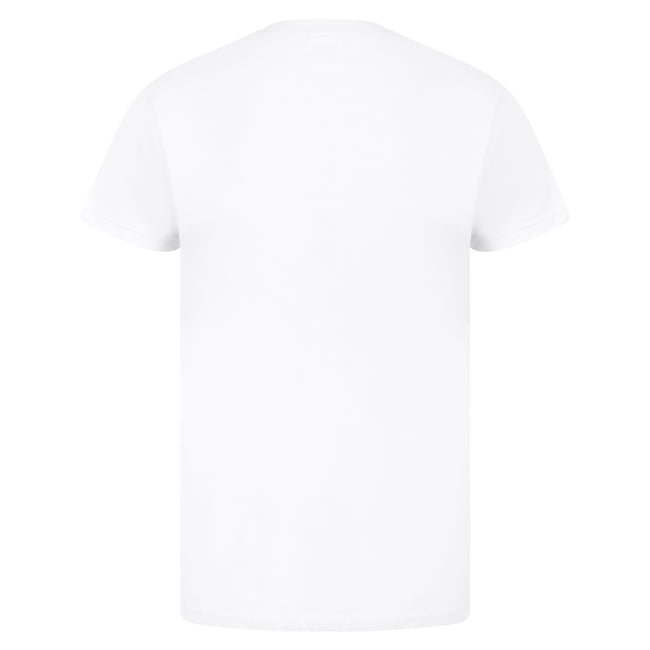 White - Side - Casual Classics Mens Premium Ringspun Tee
