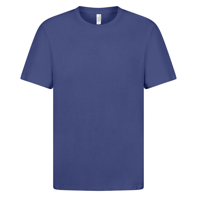 Royal - Front - Casual Classics Mens Premium Ringspun Tee