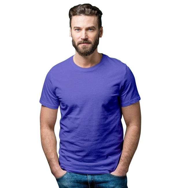 Royal - Back - Casual Classics Mens Premium Ringspun Tee