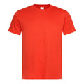 Brilliant Orange - Front - Stedman Unisex Adults Classic Tee