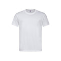 White - Front - Stedman Unisex Adults Classic Tee