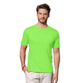 Kiwi Green - Back - Stedman Mens Classic Fitted Tee