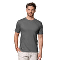 Black Opal - Back - Stedman Mens Classic Fitted Tee