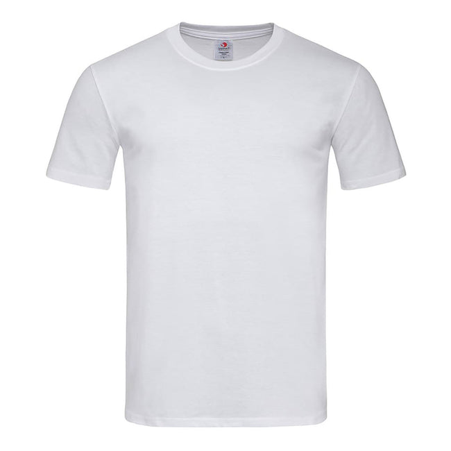 White - Front - Stedman Mens Classic Fitted Tee