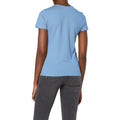 Light Blue - Back - Stedman Womens-Ladies Classic V Neck Tee
