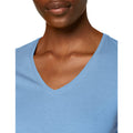 Light Blue - Side - Stedman Womens-Ladies Classic V Neck Tee