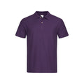 Deep Berry - Front - Stedman Mens Cotton Polo