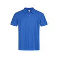 Bright Royal - Front - Stedman Mens Cotton Polo