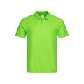 Kiwi Green - Front - Stedman Mens Cotton Polo