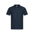 Blue Midnight - Front - Stedman Mens Cotton Polo