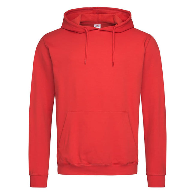 Scarlet Red - Front - Stedman Mens Classic Hood