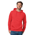 Scarlet Red - Back - Stedman Mens Classic Hood