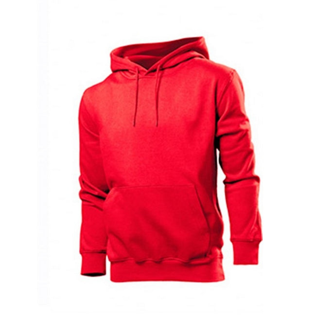 Scarlet Red - Side - Stedman Mens Classic Hood