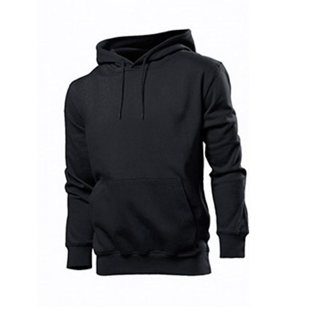 Black Opal - Side - Stedman Mens Classic Hood