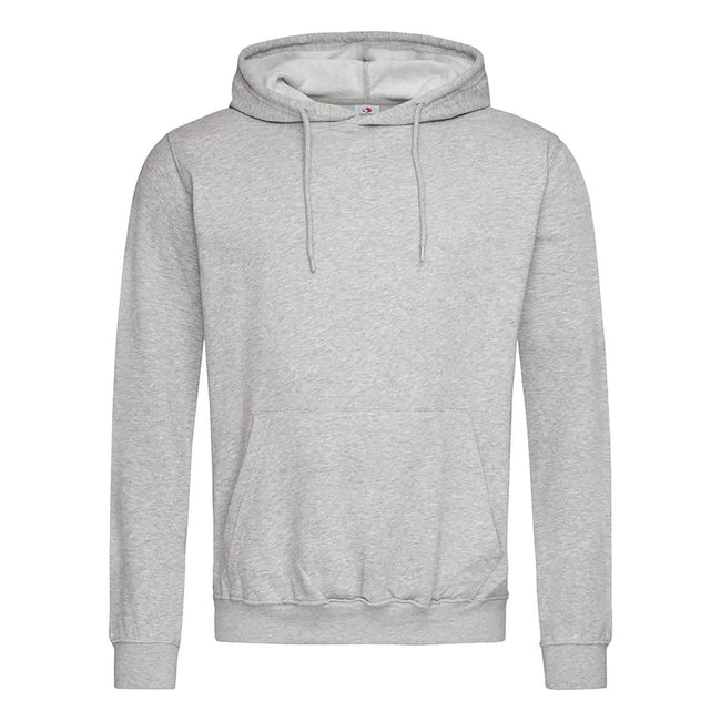 Heather Gray - Front - Stedman Mens Classic Hood
