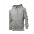 Heather Gray - Side - Stedman Mens Classic Hood