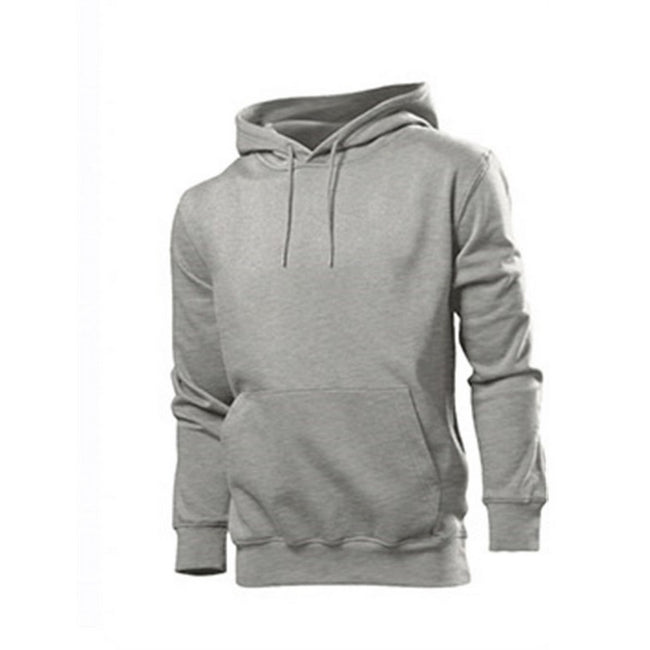 Heather Gray - Side - Stedman Mens Classic Hood