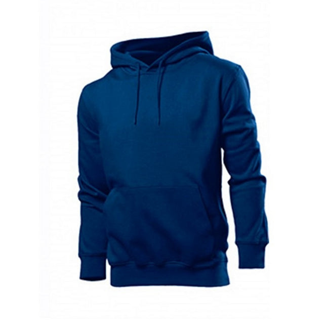 Navy - Side - Stedman Mens Classic Hood
