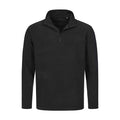 Black Opal - Front - Stedman Mens Active Half Zip Fleece