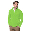 Kiwi Green - Back - Stedman Mens Active Full Zip Fleece