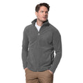 Gray Steel - Back - Stedman Mens Active Full Zip Fleece