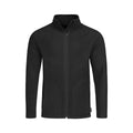 Black Opal - Front - Stedman Mens Active Full Zip Fleece