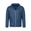 Dark Blue - Front - Stedman Mens Active Padded Jacket