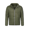 Military Green - Front - Stedman Mens Active Padded Jacket
