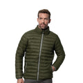Military Green - Side - Stedman Mens Active Padded Jacket