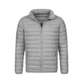 Light Gray - Front - Stedman Mens Active Padded Jacket