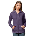 Deep Berry - Back - Stedman Womens-Ladies Active Zip Hood