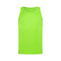 Kiwi Green - Front - Stedman Mens Active Poly Sports Vest
