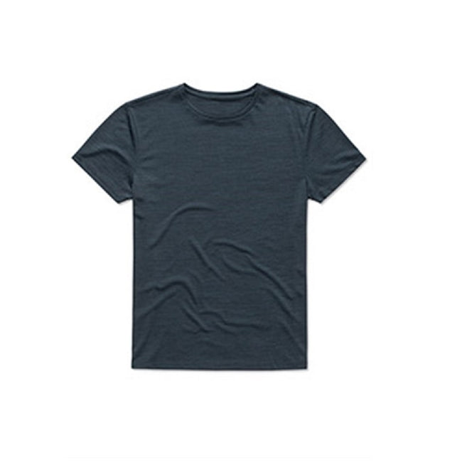 Marina Heather - Front - Stedman Mens Active Intense Tech Tee