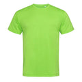 Kiwi Green - Front - Stedman Mens Active Cotton Touch Tee