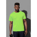 Kiwi Green - Back - Stedman Mens Active Cotton Touch Tee