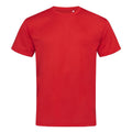 Crimson Red - Front - Stedman Mens Active Cotton Touch Tee