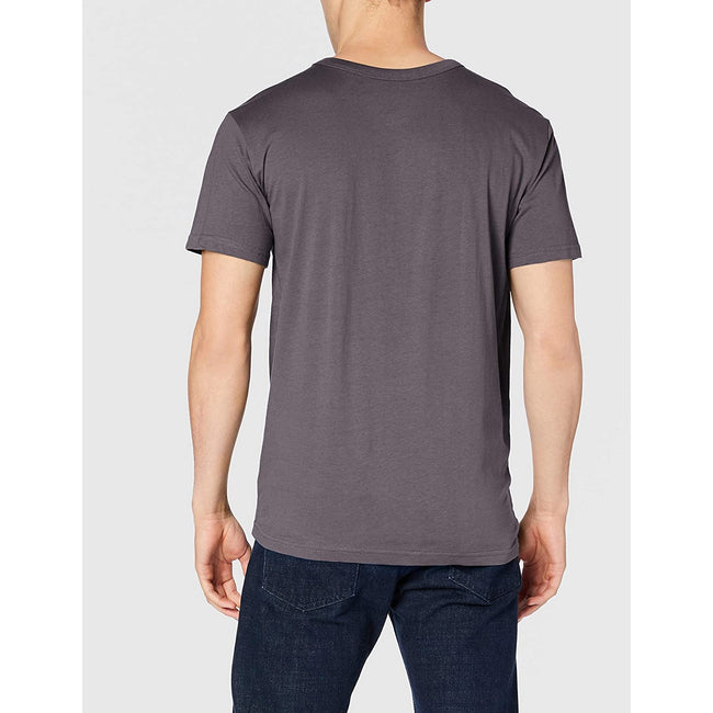 Slate Gray - Back - Stedman Mens Ben V Neck Tee