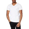 White - Side - Stedman Mens Ben V Neck Tee
