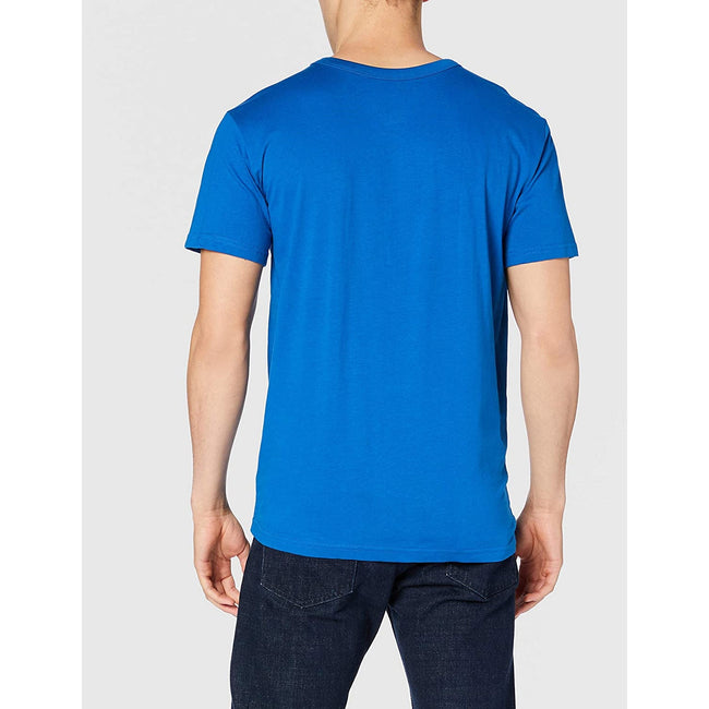 King Blue - Back - Stedman Mens Ben V Neck Tee