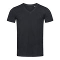 Black Opal - Front - Stedman Mens James V Neck Tee