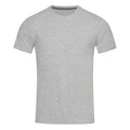 Heather Gray - Front - Stedman Stars Mens Clive Crew Neck Tee