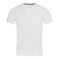 White - Front - Stedman Stars Mens Clive Crew Neck Tee