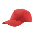 Red - Front - Atlantis Childrens-Kids Start 5 Cap 5 Panel (Pack of 2)